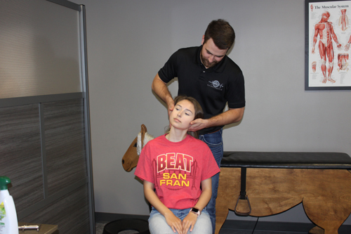 Neck Adjustment in Chair Dr Corey